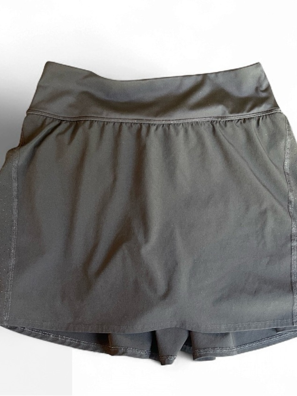 Spanx Get Moving Active Tennis Skort Black Size Small
